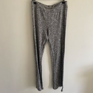 Wide leg sweat pants